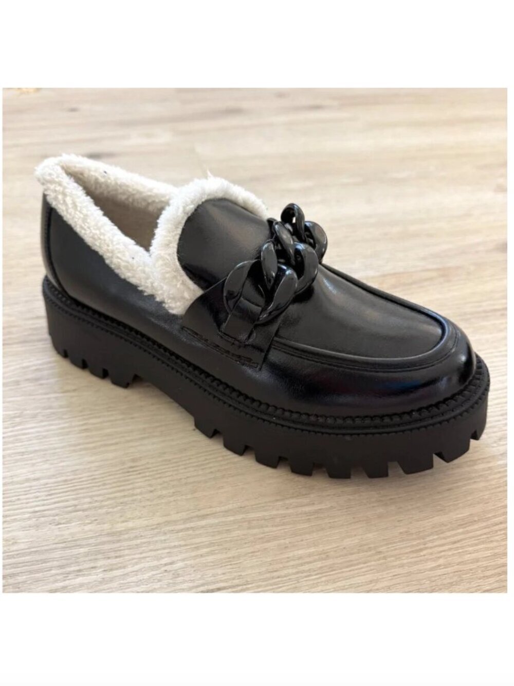 Dolce Vita Loafer Shoes Platform Black Casual Slip On 9.5